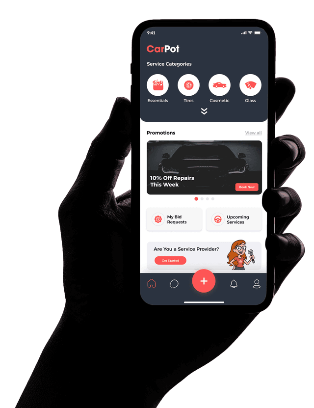 CarPot Representative Phone Image